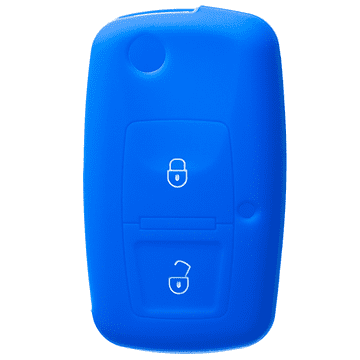 SILIKONSKI ZAŠČITNI OVITEK ZA KLJUČ VW ŠKODA SEAT MODREGA OBLIKE