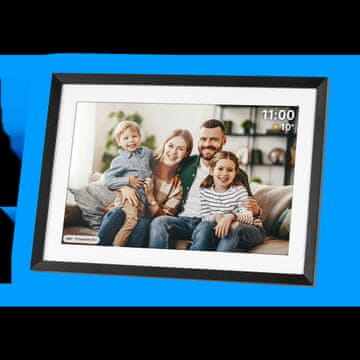Krüger&Matz Kruger&Matz FRAMEO WiFi 10,1-palčni digitalni fotookvir z osvetlitvijo ozadja