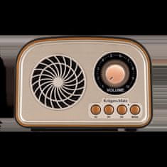Krüger&Matz Prenosni radio Kruger&Matz Bluetooth AUX microSD vgrajena baterija
