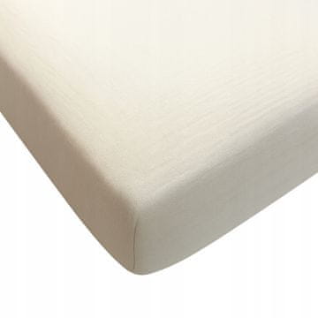 RJUHA ZA DODATNO LEŽIŠČE 90X50 cm 100% MUSLIN PROIZVAJALCA ECRU