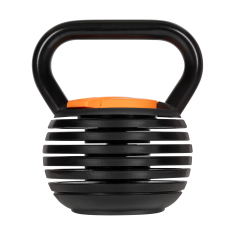 Rebel Utežna žoga za kettlebell iz litega železa z nastavljivo težo 9 kg
