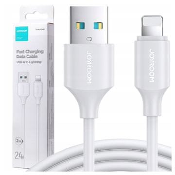 Joyroom Kabel Long-Lasting Series A9 USB-A / Lightning 2.4A, 2 m - bel