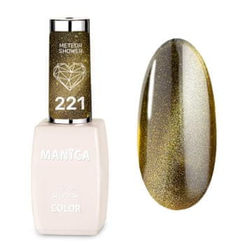 mačje oko LED/UV hibridni lak za nohte 10 ml - meteorski dež - 221