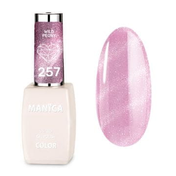 mačje oko LED/UV hibridni lak za nohte 10 ml - divji potonik - 257