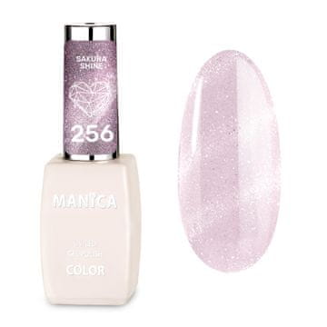 mačje oko LED/UV hibridni lak za nohte 10 ml - Sakura Shine - 256