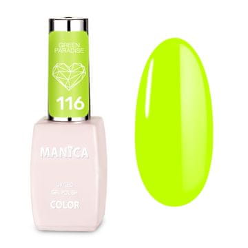hibridni LED/UV lak za nohte 10 ml - Zeleni raj - 116