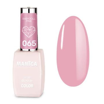 LED/UV hibridni lak za nohte 10 ml - roza barva Babydoll - 065
