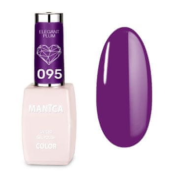 LED/UV hibridni lak za nohte 10 ml - Elegantna sliva - 095