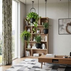 Home Viseči sadilnik AERA HANG, recikliranje, črn, 17,9 cm