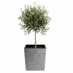 Home Flore siv betonski cvetlični lonček v41x39,5x39,5 cm