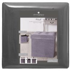 Atmosphera Prešita blazina Adaline Grey 38x38 cm