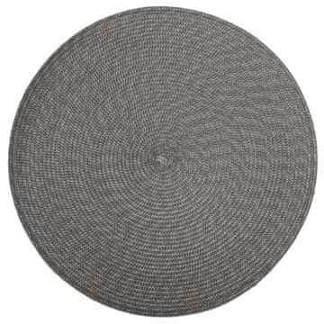 Secret de Gourmet Okrogla podloga za mizo Braid Grey