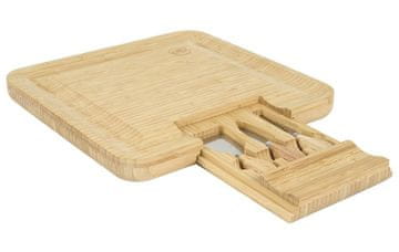 Home Deska za sir La Table s 3 noži