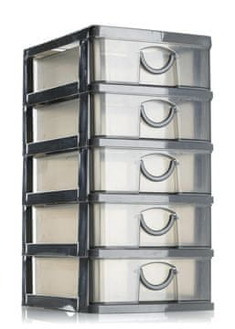 5Five® Organizator za manjše predmete s 5 predali