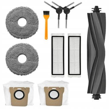 Komplet vrečk, krp in krtač za XIAOMI MI Robot X10+ X20+ S10 DREAME L10 L10S