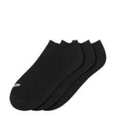 Adidas Unisex Trefoil Liner nogavice, 3-pak črnih, S20274, velikost 31-34