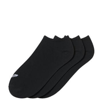 Adidas Unisex Trefoil Liner nogavice, 3-pak črnih, S20274, velikost 31-34
