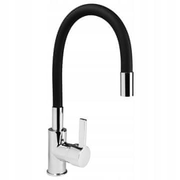 FLEKSIBILNA KUHINJSKA PIPA FLEXIBLE CHROME BLACK