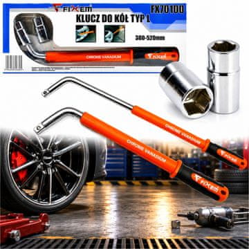 em KLJUČ ZA KOLESA TIP L 17 19 21 23 mm