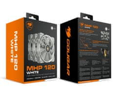 Cougar COUGAR MHP 120 kućišni ventilatori - 12 cm bijeli (3 komada)