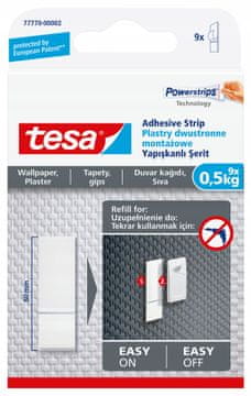 shumee Tesa montažni trakovi Samolepilni trakovi do 0,5 kg za tapete in omet 9 kosov