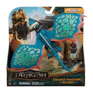 DreamWorks DreamWorks Dragons figure Astrida i Smrtonosni Nadder