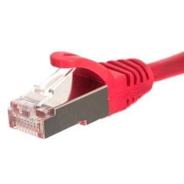 Patchcord RJ45, lita prevleka, kat. 5e FTP/STP, 5 m rdeča