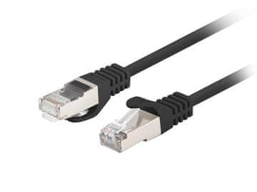 Lanberg Patchcord FTP kat. 6 1,5 m črne barve, 10 kosov