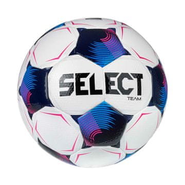 slomart Nogometna žoga Select Team v26 FIFA Basic, bela/črna/modra, 5
