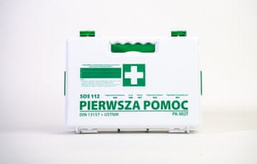 Prenosni komplet prve pomoči s stenskim obešalnikom K13.2+a