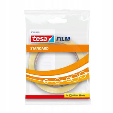 Tesa samolepilni trak za pisarniško in šolsko uporabo, univerzalni, 66 m x 15 mm