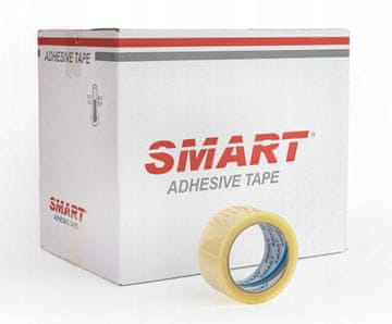SMART prozoren akrilni pakirni trak 48/50 let - 36 kosov.