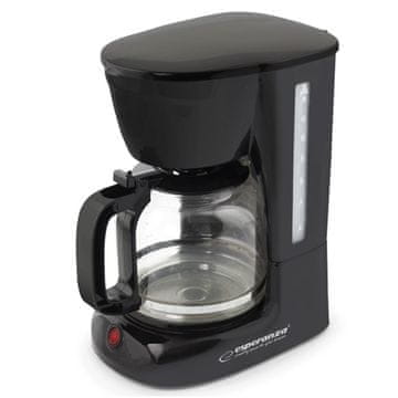Esperanza EKC005 aparat za kavo Arabica 1,8 l črne barve