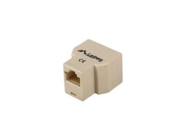 Lanberg Omrežni adapter RJ-45 - RJ-45 X2