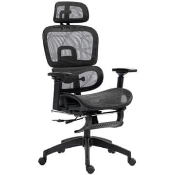 Homestar Pisarna stol ergonomski pisarniški stol 66x64x114 cm črna