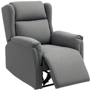 Homestar Naslanjač 80x94x101 cm Temno siva