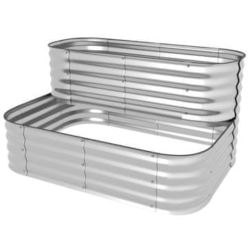 Homestar Stojalo za rastline 118x45x30 cm srebrno