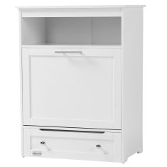 Homestar Kabinet za hranjenje hišnih ljubljenčkov 61x35,5x82 cm, bela