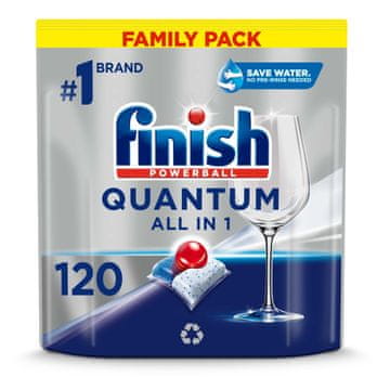 RECKITT FINISH Quantum Vse-v-1 kapsule 120 navadnih
