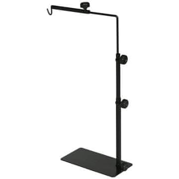 Homestar Stojalo za svetilko za plazilce 40x15x95 cm Črno