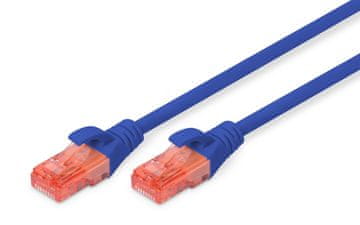 Digitus Pačji kabel UTP kat. 6 1m PVC moder