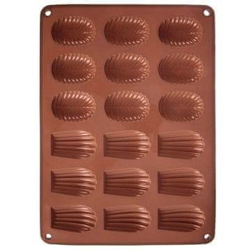 Excellent Houseware Silikonski pekač za Madeleine in praline, 34x25 cm