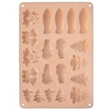 Northix Silikonski model za peko piškotov in pralin, 34 x 24,5 cm