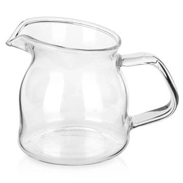 Northix Steklen vrč za mleko, 130 ml – borosilikatni, klasičen dizajn