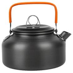Northix Kamperski grelnik vode, aluminij, 700 ml, zložljiv ročaj
