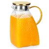 Northix Steklen vrč s pokrovom, borosilikatni, 1,8 l, ozek