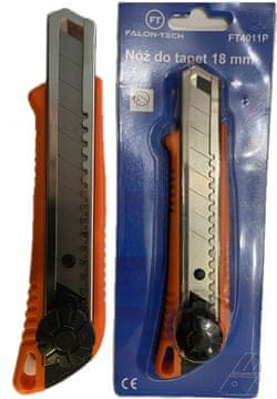 FALON-TECH Rezalnik tapet z odlomljivim rezilom 18 mm
