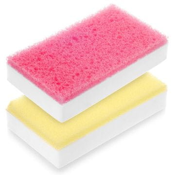 Northix Nano čistilne gobice, melaminska pena, 2 kosa
