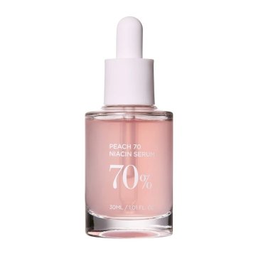 Anua posvetljevalni serum breskev 70% niacinamid serum - 30 ml