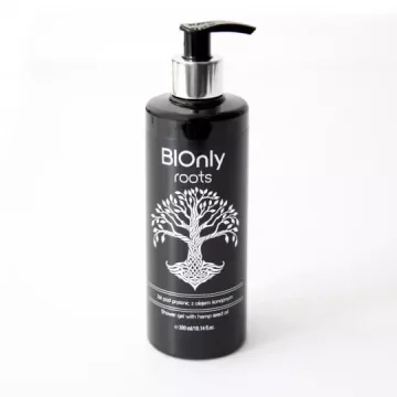 BIONLY Gel za prhanje s konopljinim oljem - - 300 ml